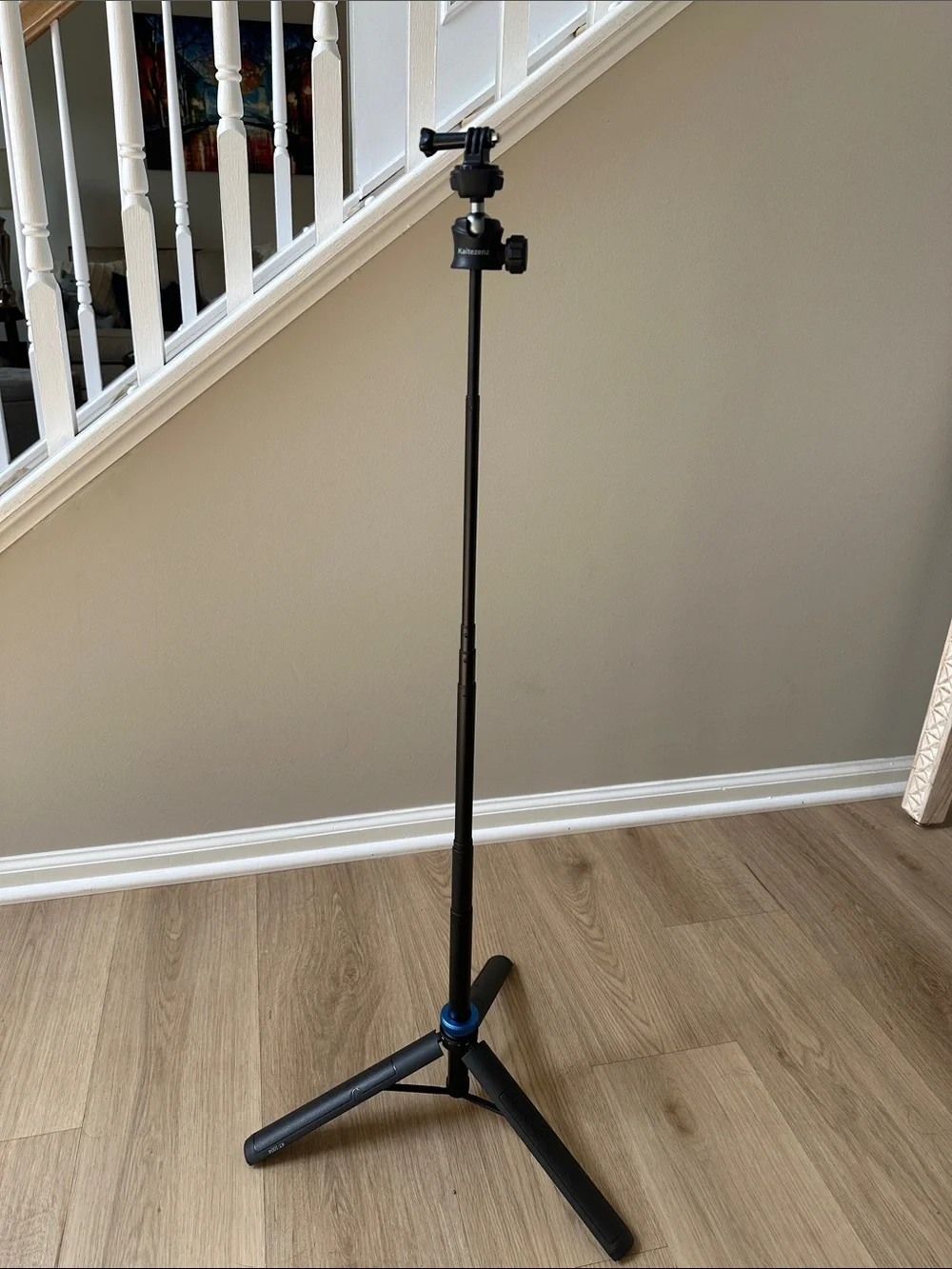 Black Mini Tripod with Blue Accent for GoPro Action Cams
